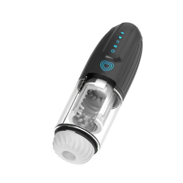 Sex toys gay use male porn toy rotating telescopic masturbator.