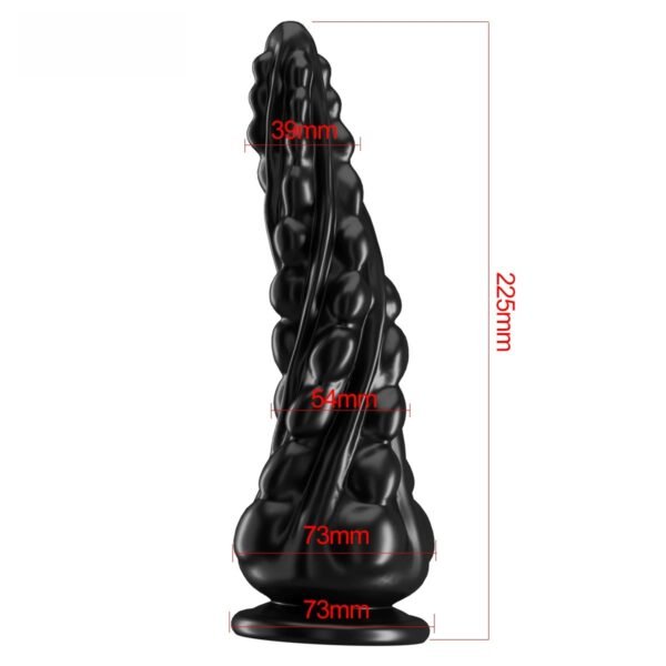 Super large anal plug tentacle suction cup anal plug soft rubber special-shaped penis sex toys
