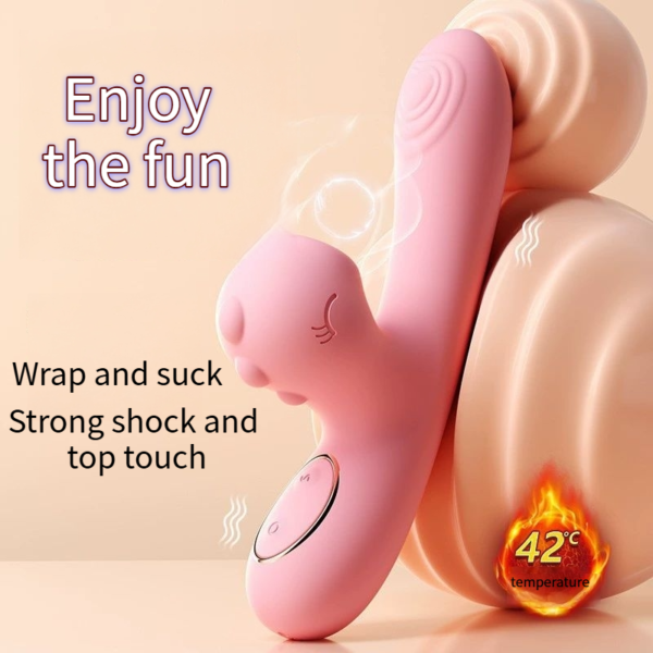 Doudoulong vibrator constant temperature sucking female device adult products masturbation toys