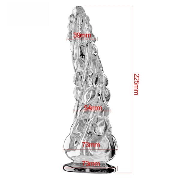 Super large anal plug tentacle suction cup anal plug soft rubber special-shaped penis sex toys